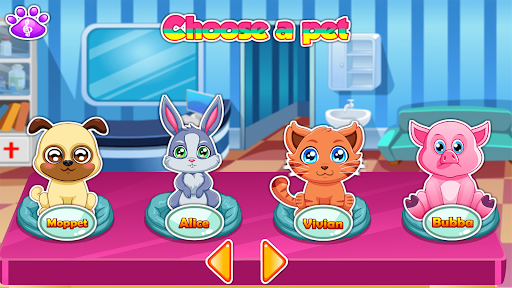 Pet Doctor Animal Caring Game ekran görüntüsü