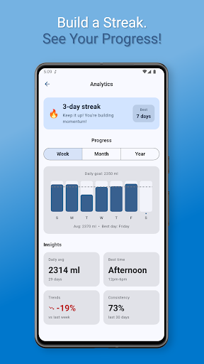 Water Reminder - Smart Tracker ekran görüntüsü