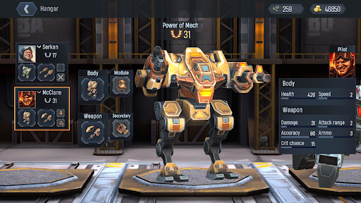 Concern: Mech Armored Front ekran görüntüsü