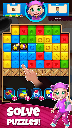 Toon Block Blast Toys: Match 3 ekran görüntüsü