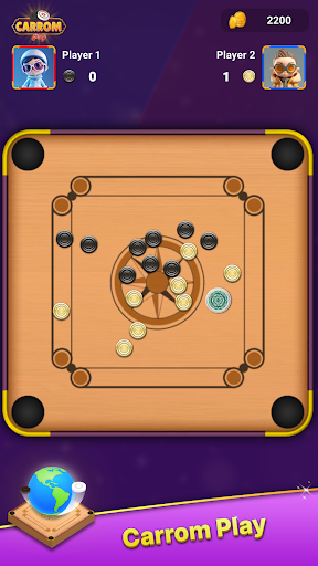 Multiplayer Carrom Pool Online ekran görüntüsü
