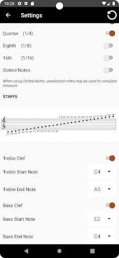 Random Music Sheet ekran görüntüsü