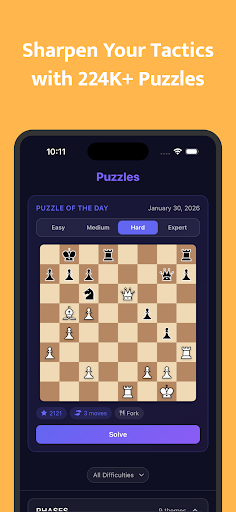 Chess Offline AI & Multiplayer ekran görüntüsü