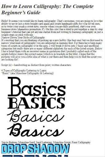How to Learn Calligraphy ekran görüntüsü