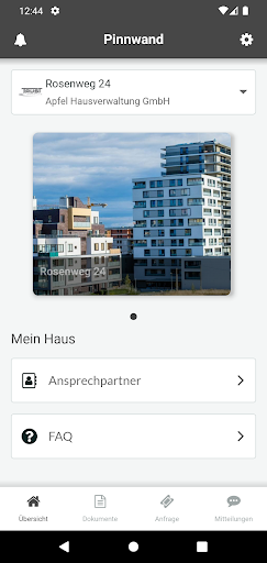 Trust Immobilien Kundenportal ekran görüntüsü