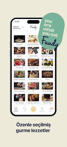 Fuudy - Gurme Yemek Siparişi ekran görüntüsü