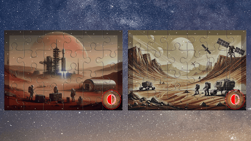 Mars Journey Puzzle ekran görüntüsü