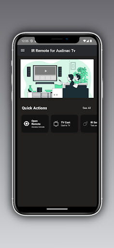 Remote for Audinac tv ekran görüntüsü