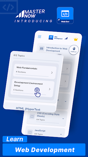Web Development - MasterNow ekran görüntüsü