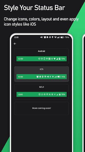 Super Status Bar - Customize ekran görüntüsü