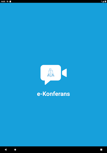 e-Konferans ekran görüntüsü