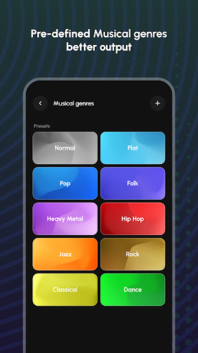 Bluetooth Device Equalizer ekran görüntüsü