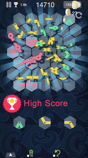 Metro Puzzle match hexa blocks ekran görüntüsü