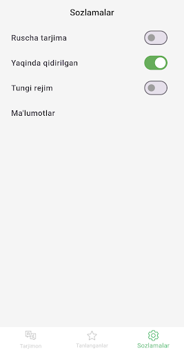 Javohir ekran görüntüsü
