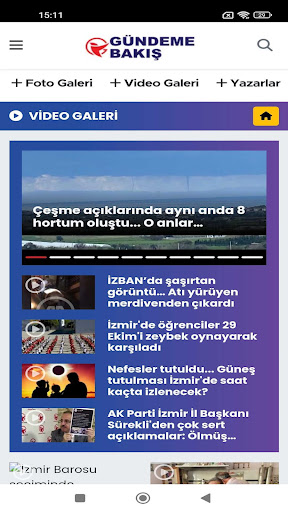 Gündeme Bakış ekran görüntüsü