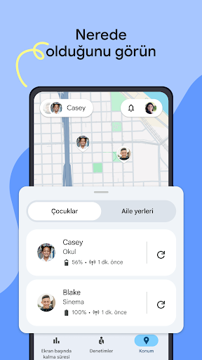 Google Family Link ekran görüntüsü