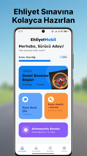 Ehliyet Mobil | Ehliyet Sınavı ekran görüntüsü