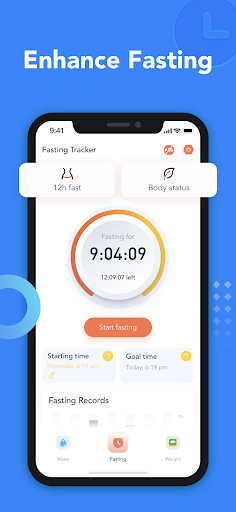 Hydro+: Fasting & Water Alarms ekran görüntüsü