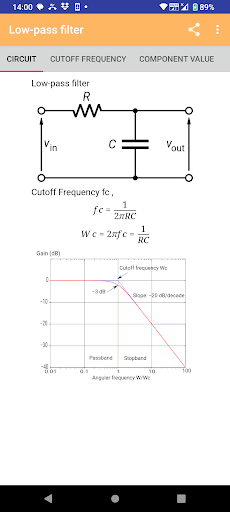 RC Circuit ekran görüntüsü