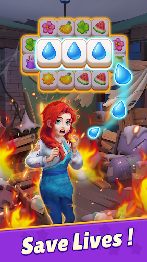 Tile Match: Rescue Story ekran görüntüsü