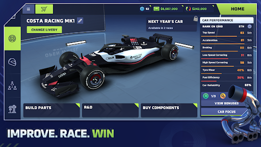 Motorsport Manager 4 Racing ekran görüntüsü