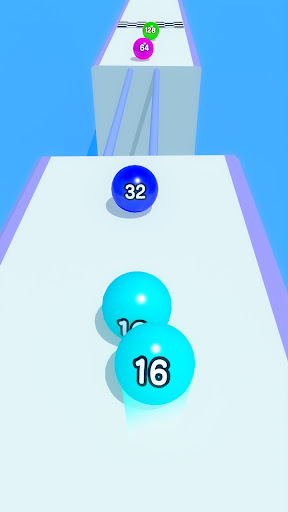 Rolling Ball Run Numbers Game ekran görüntüsü