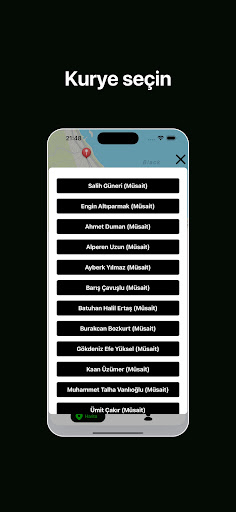 VIP COURIER YONETIM ekran görüntüsü
