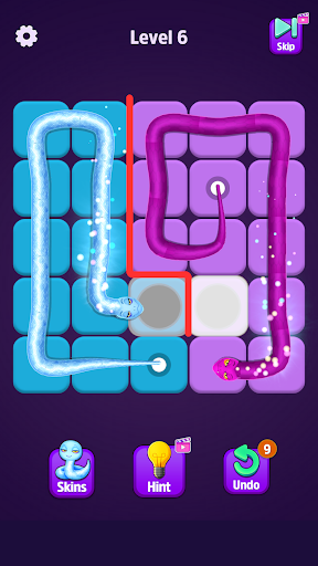 Snake Lines: Block Fill Puzzle ekran görüntüsü