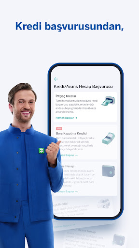 Garanti BBVA Mobil Bankacılık ekran görüntüsü