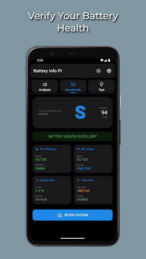 Battery Info PI: Charge Meter ekran görüntüsü