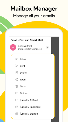 Email - Fast and Smart Mail ekran görüntüsü