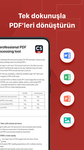CS PDF Okuyucu PDF Düzenleyici ekran görüntüsü