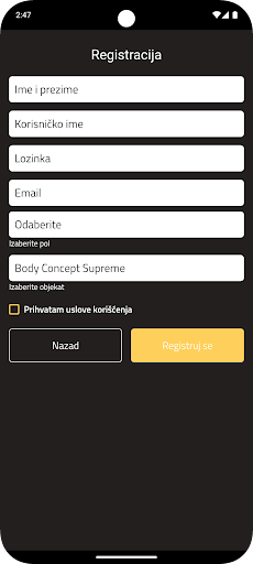 Body Concept Supreme ekran görüntüsü