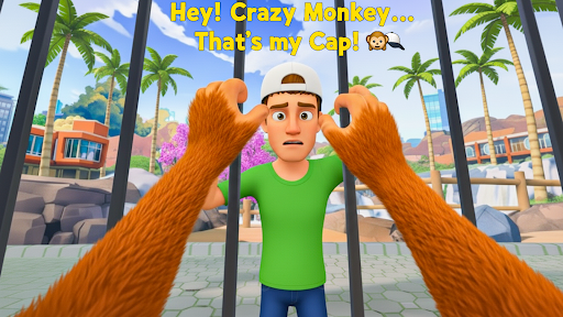 Naughty Monkey Simulator Game ekran görüntüsü