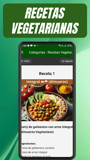 Dieta Vegetariana ekran görüntüsü