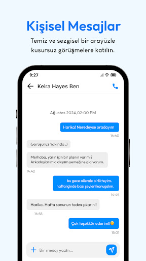 Mesajlar: Metin SMS ekran görüntüsü