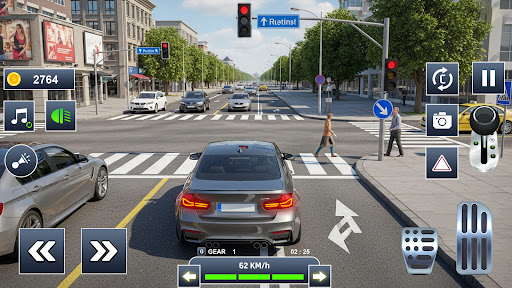 Driving School 3D Car Parking ekran görüntüsü