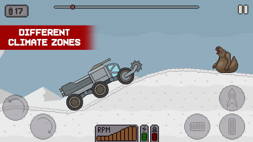 Death Rover: Uzay zombi yarışı ekran görüntüsü