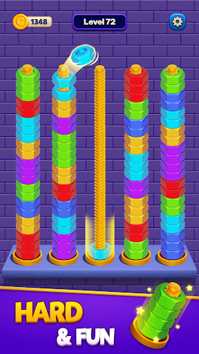 Perfect Sort: Nuts & Bolts 3D ekran görüntüsü