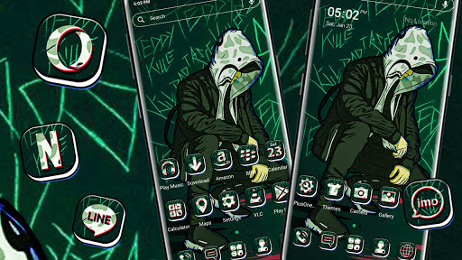 Cool Dude Launcher Theme ekran görüntüsü