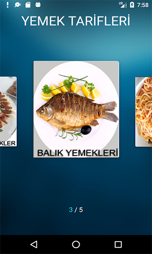 Çorba Ana Yemek Balık Tarifler ekran görüntüsü