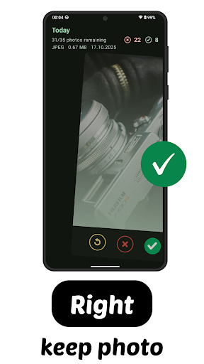 Swipy: Akıllı Galeri Temizliği ekran görüntüsü