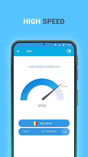 VPN Blue - a convenient VPN ekran görüntüsü