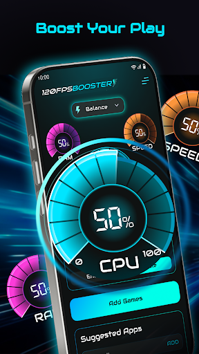 120 FPS Booster - Game Mode ekran görüntüsü