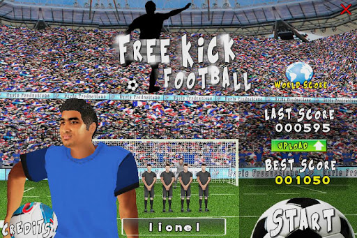 FreeKick Football ekran görüntüsü