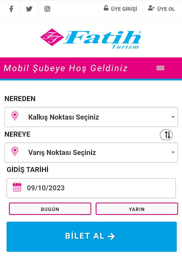 Fatih Turizm ekran görüntüsü