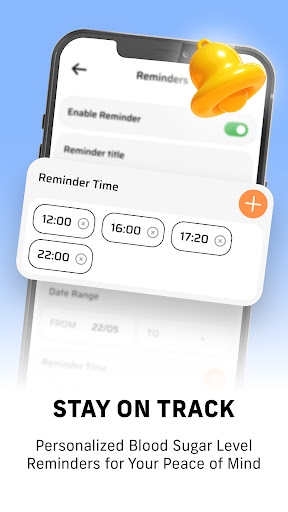 Blood Glucose Sugar Tracker ekran görüntüsü
