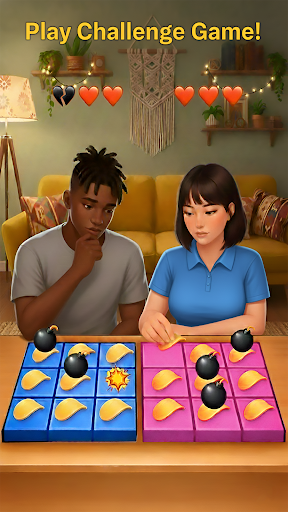 Bomb & Chip 2-Player Challenge ekran görüntüsü