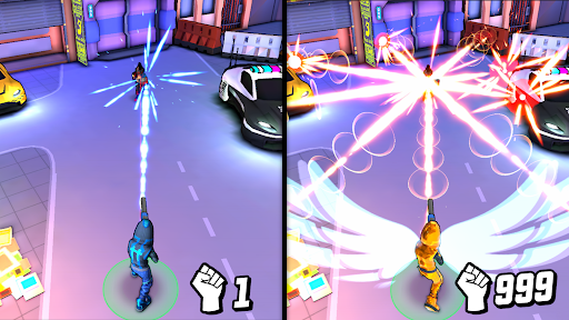 Gridpunk Battle Royale 3v3 PvP ekran görüntüsü