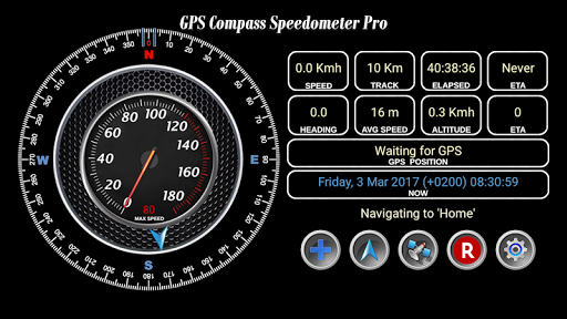 GPS Compass Speedometer ekran görüntüsü